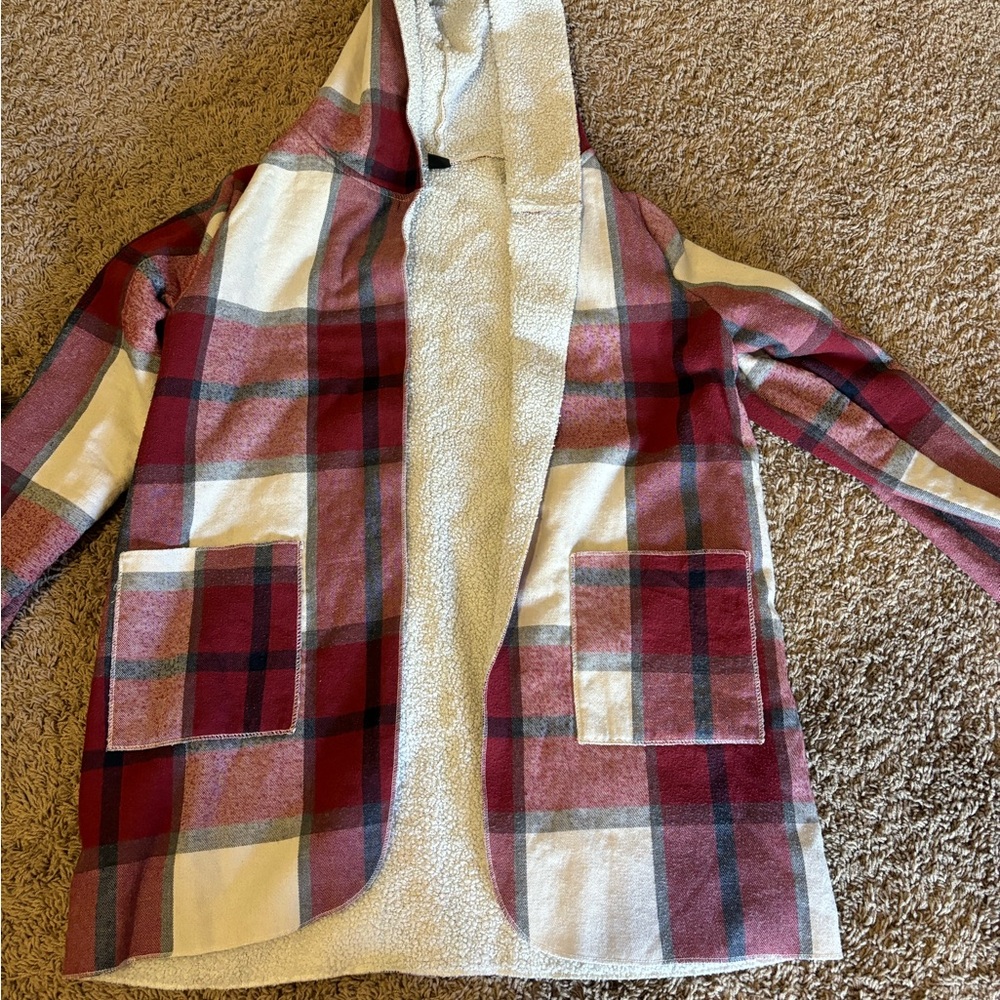 Plaid hoodie